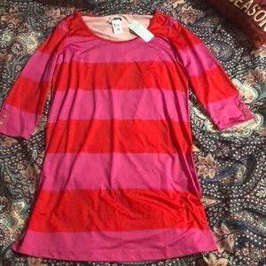 Stripe dress.